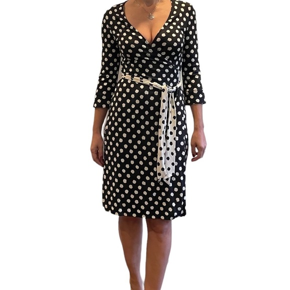 Diane Von Furstenberg Julian Wrap Dress - Picture 1 of 10